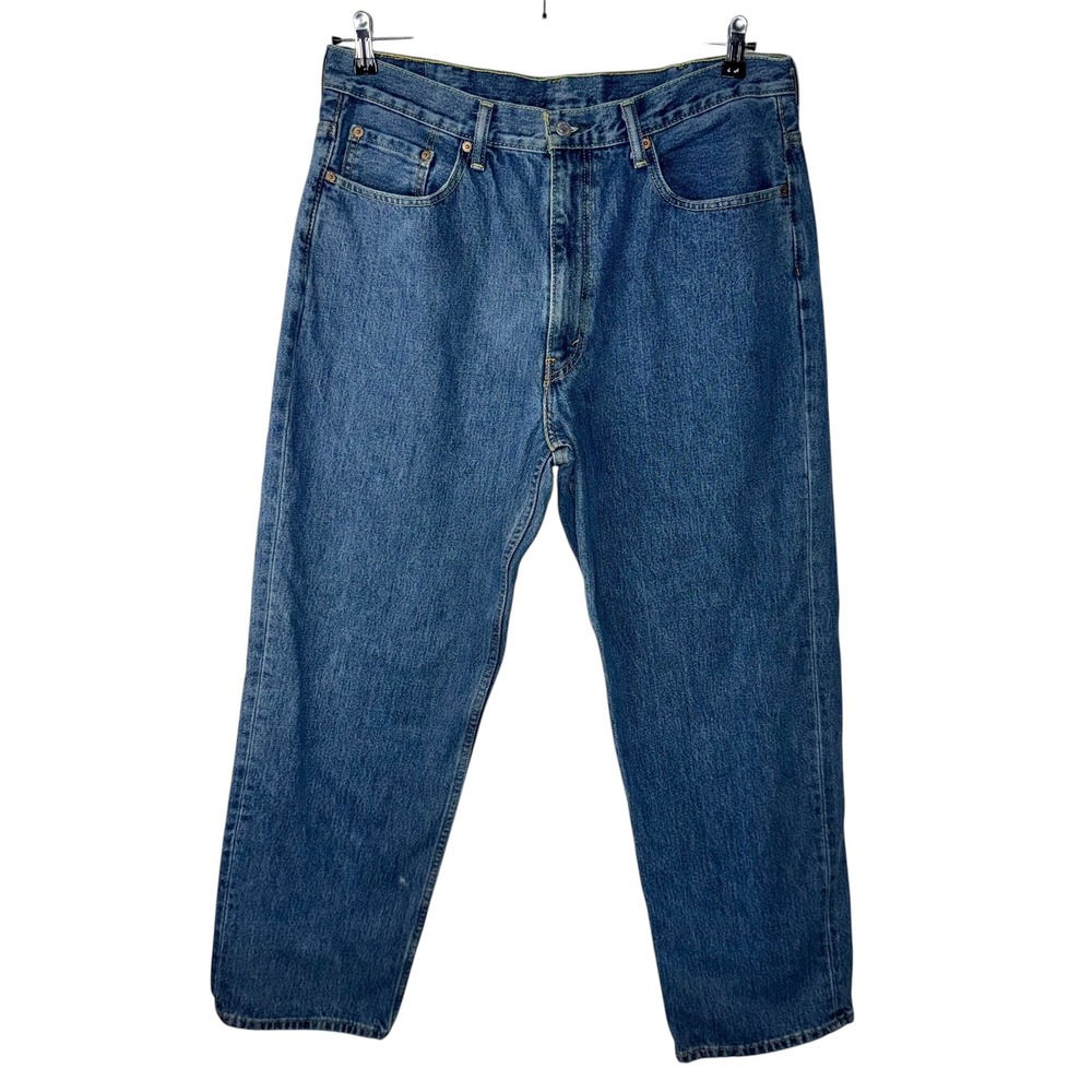 Levi's 550 Relaxed Fit Jeans Men‎ 38x30 Blue Straight Leg Denim